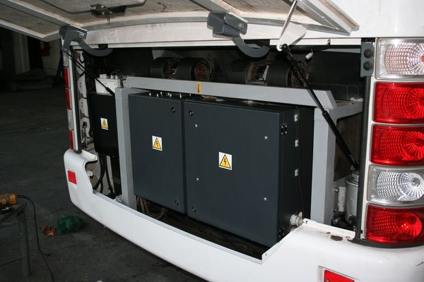 Тяговый преобразователь троллейбуса